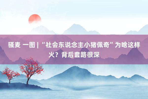 骚麦 一图 | “社会东说念主小猪佩奇”为啥这样火？背后套路很深